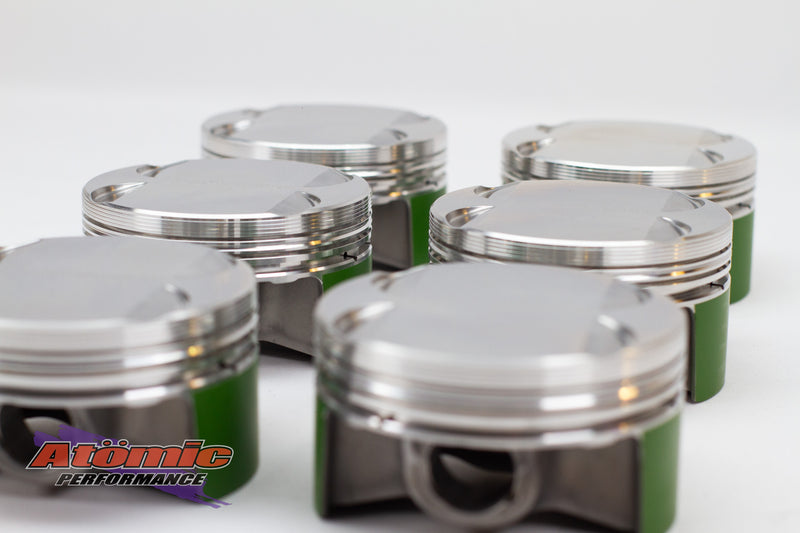 Load image into Gallery viewer, Atomic Cosworth F1 Series Forged Pistons – Ford Barra DOHC