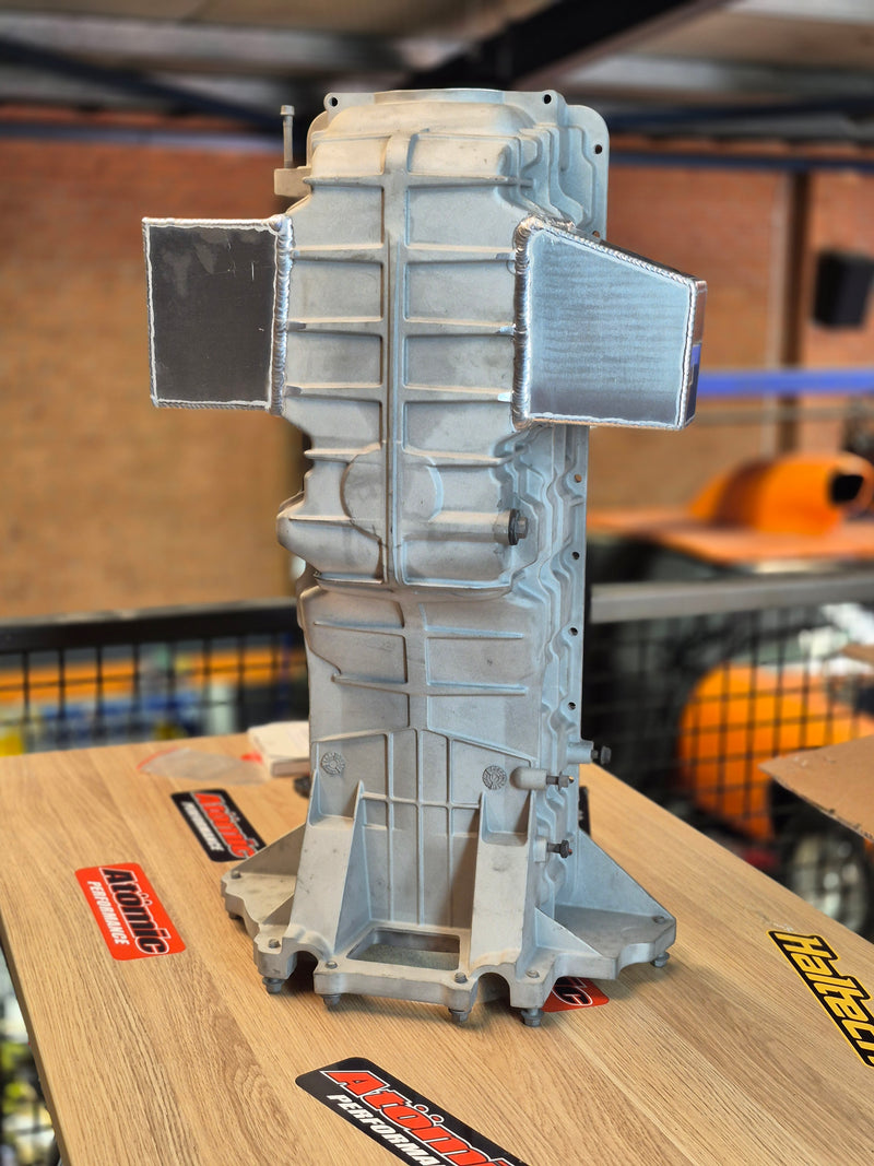 Load image into Gallery viewer, Atomic Barra Baffled Sump | &#39;Big Ears&#39; Sump
