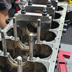 Atomic Barra Billet Main Caps Kit | FG | Billet main caps + Studs + Girdle