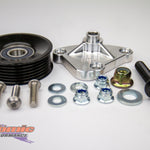 Atomic Barra Billet Power Steering Pump Delete Kit – Ford BA-FGX DOHC | CNC Alloy | Mounting Hardware Included