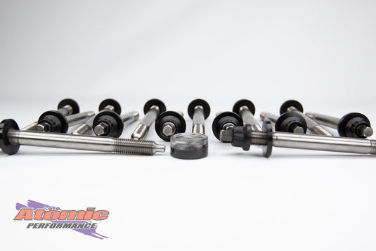 Atomic Barra Tool Steel Headstuds with OS Washers