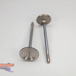 Atomic Stainless Steel Intake Valve – Ford Barra DOHC | +0.5mm Oversize | 35.5mm Head | Multi-Groove | 214-N Stainless