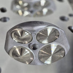 Atomic Stainless Steel Intake Valve – Ford Barra DOHC | +0.5mm Oversize | 35.5mm Head | Multi-Groove | 214-N Stainless