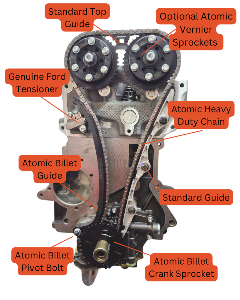 Load image into Gallery viewer, Atomic Barra Heavy Duty Timing Chain Kits
