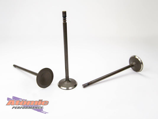Atomic Turbo Exhaust Valve – Ford Barra DOHC | STD Size | “O” Series | 32.0mm Head | Hi-Nickel Tufftrided