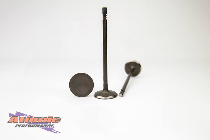 Load image into Gallery viewer, Atomic Turbo Exhaust Valve – Ford Barra DOHC | STD Size | “O” Series | 32.0mm Head | Hi-Nickel Tufftrided

