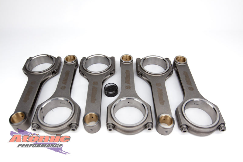 Load image into Gallery viewer, Atomic Billet Superleggera Conrods – Ford Barra &amp; Intech | 1000+HP Rated

