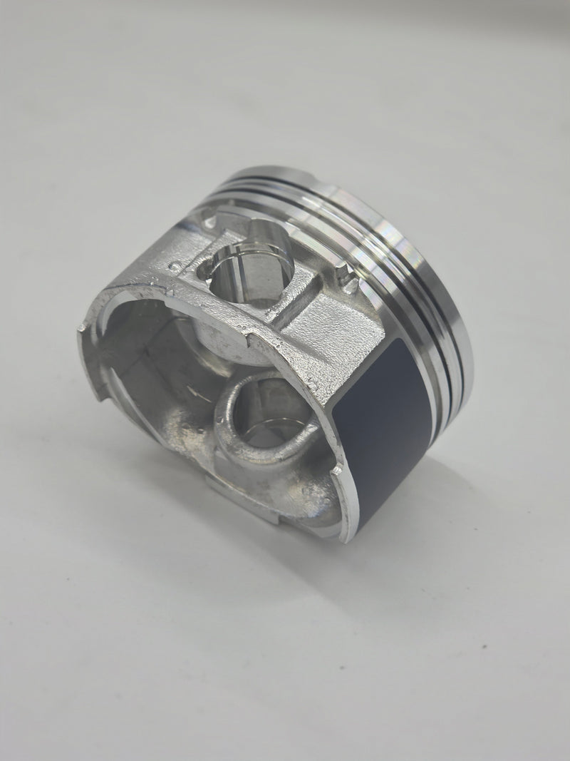 Load image into Gallery viewer, Metallic piston on a light gray background
