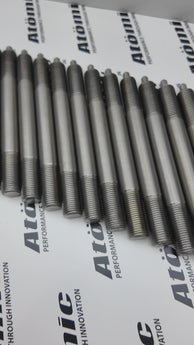 ATOMIC SOHC 14.3mm H13 T/Steel Head Studs