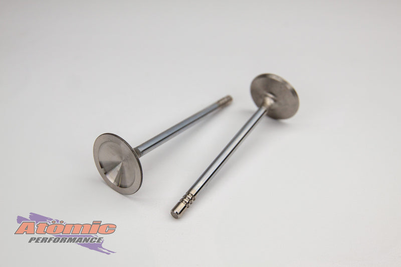 Load image into Gallery viewer, Atomic Stainless Steel Intake Valve – Ford Barra DOHC | +0.5mm Oversize | 35.5mm Head | Multi-Groove | 214-N Stainless
