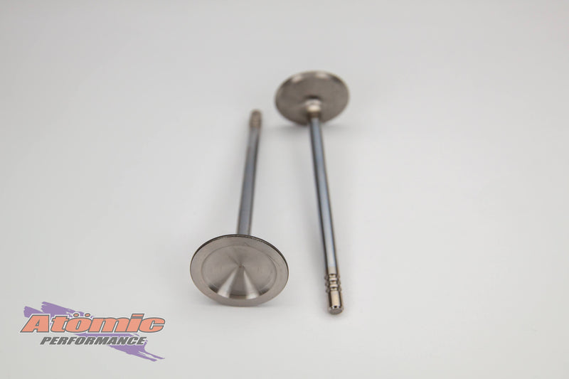 Load image into Gallery viewer, Atomic Stainless Steel Intake Valve – Ford Barra DOHC | +0.5mm Oversize | 35.5mm Head | Multi-Groove | 214-N Stainless
