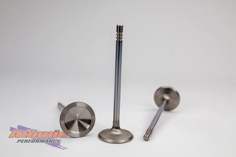 Load image into Gallery viewer, Atomic Stainless Steel Intake Valve – Ford Barra DOHC | +0.5mm Oversize | 35.5mm Head | Multi-Groove | 214-N Stainless
