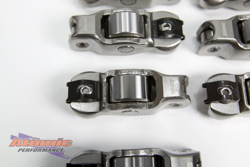 Load image into Gallery viewer, Atomic Heavy Duty Roller Rockers – Ford Barra DOHC | High RPM | Big Cam &amp; Boost Ready
