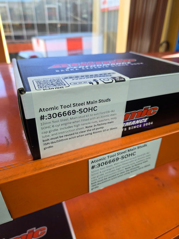 Atomic SOHC INTECH Tool Steel Main Studs EA-AU