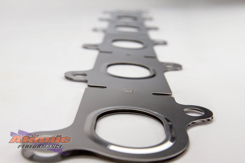 Load image into Gallery viewer, Atomic S/Steel MLS Exhaust Manifold Gasket – Suit Ford Barra DOHC
