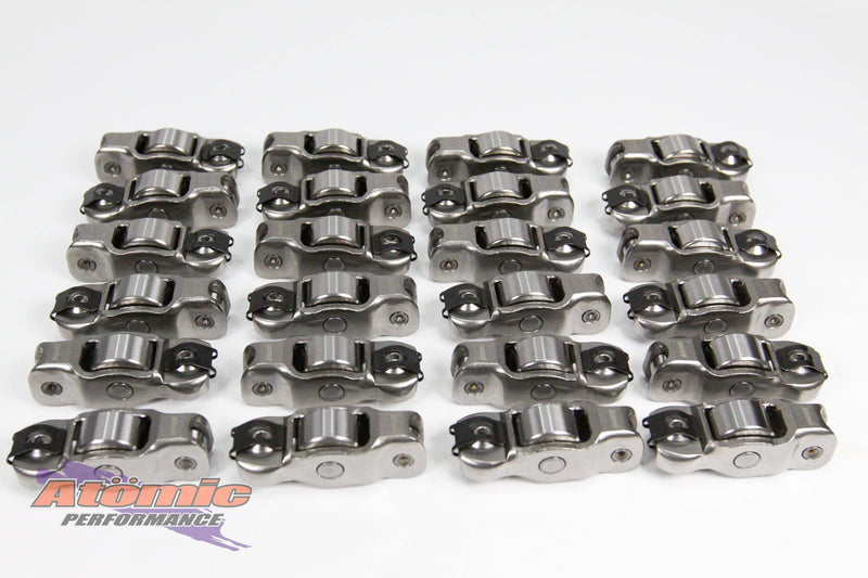 Load image into Gallery viewer, Atomic Heavy Duty Roller Rockers – Ford Barra DOHC | High RPM | Big Cam &amp; Boost Ready
