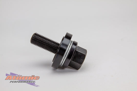 Atomic Harmonic Balancer Bolt Kit – Ford Barra 4.0L DOHC | High-Tensile + Nord-Lock Washer