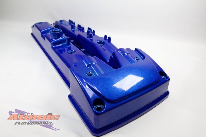 Load image into Gallery viewer, Atomic Powder Coated Rocker Cover – Ford Barra DOHC 6-Cyl
